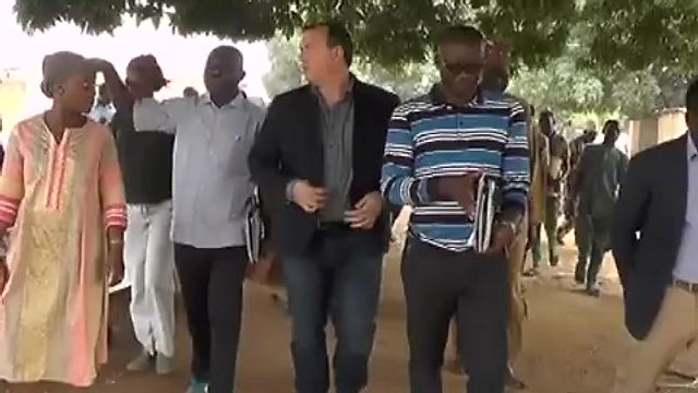 Visit of IFAD Director to Niger VCDP Sites